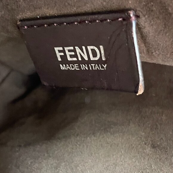 Fendi Brown Vitello Elite Leather Large 3Jours Shoulder Tote - Preowned - Picture 14 of 16